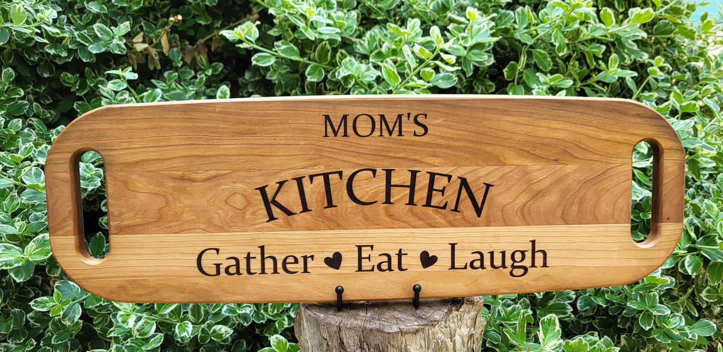 Personalized Cherry Serving Board