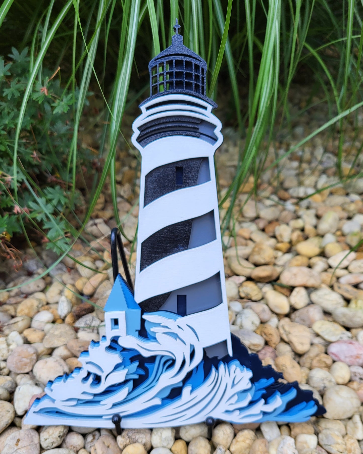 Multi-Layered Light House - Wall Hanging