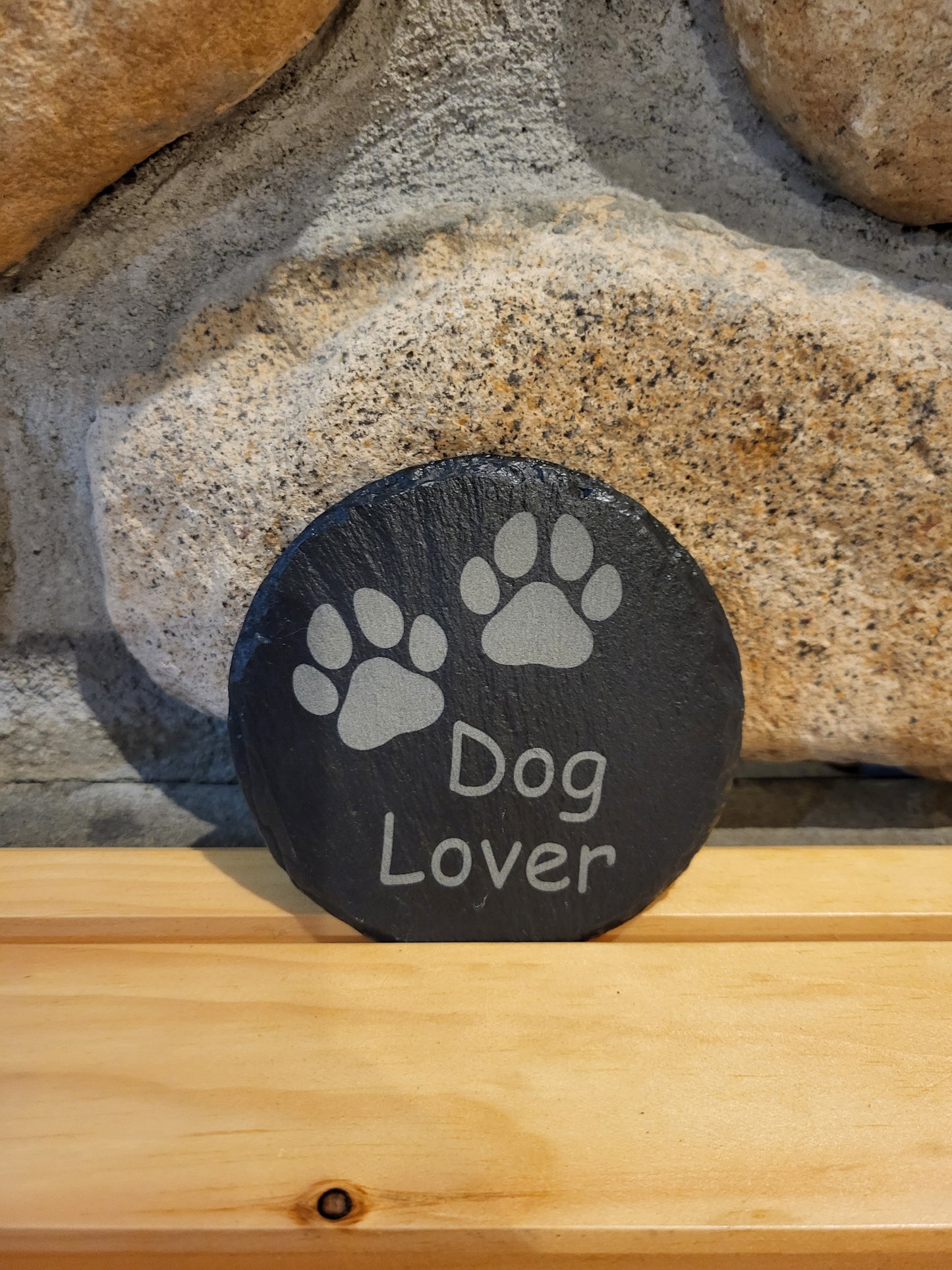 Indiviual Laser Engraved - 4" Slate Coasters - Pets