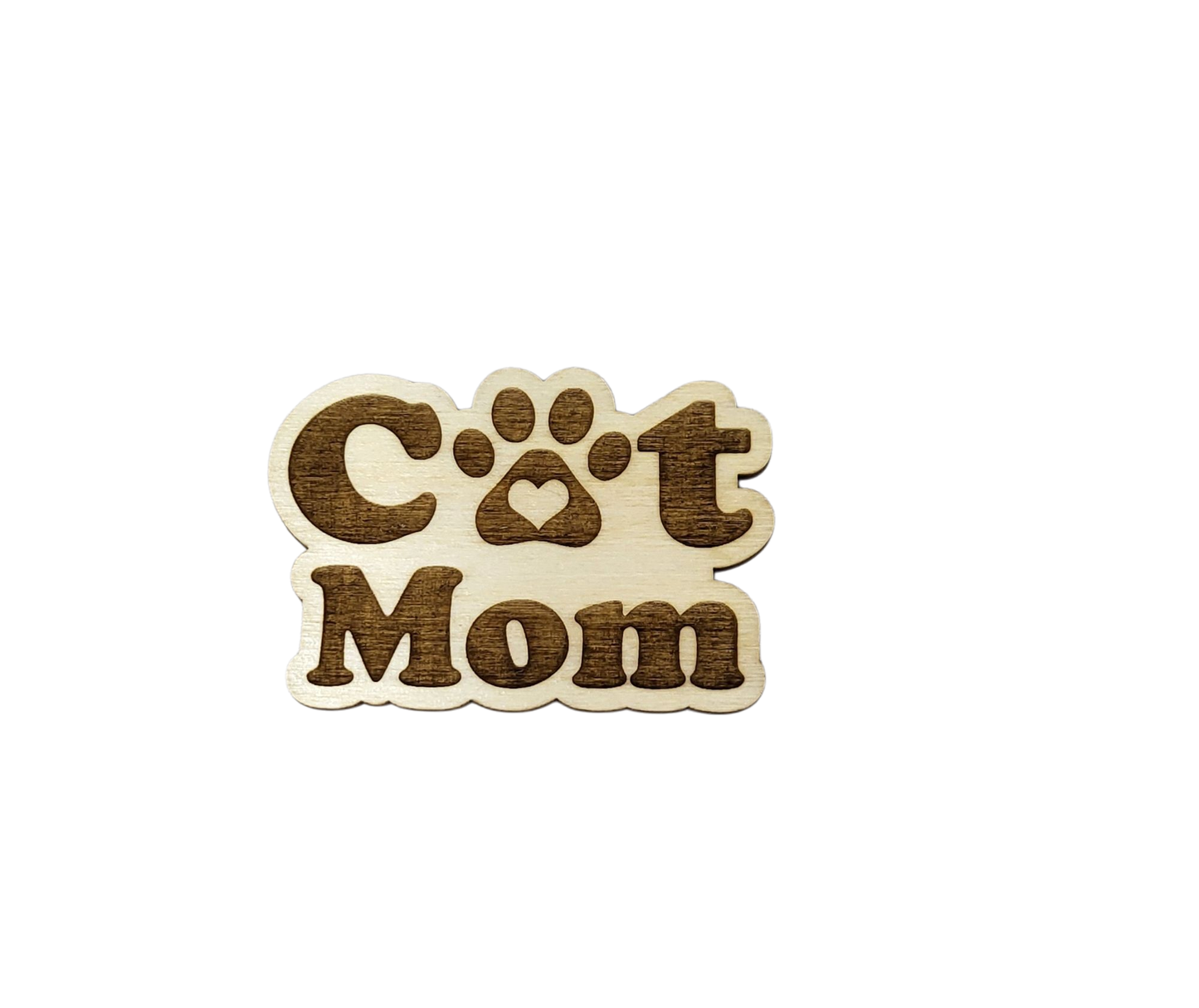 Wooden Refrigerator Magnets - Pets