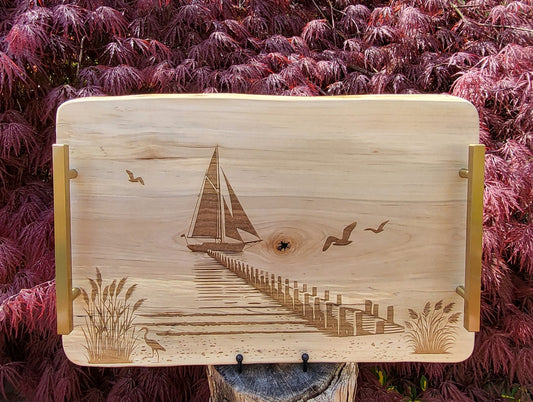 Ambrosia Maple Charcuterie Board, Serving Tray