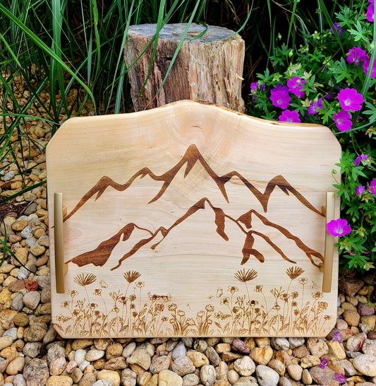 Maple Charcuterie Board, Serving Tray