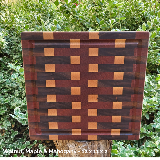End-Grain Butcher Block Cutting Board