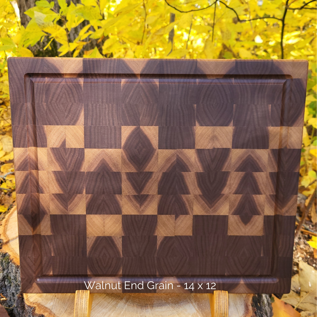 Walnut End-Grain Cutting Board