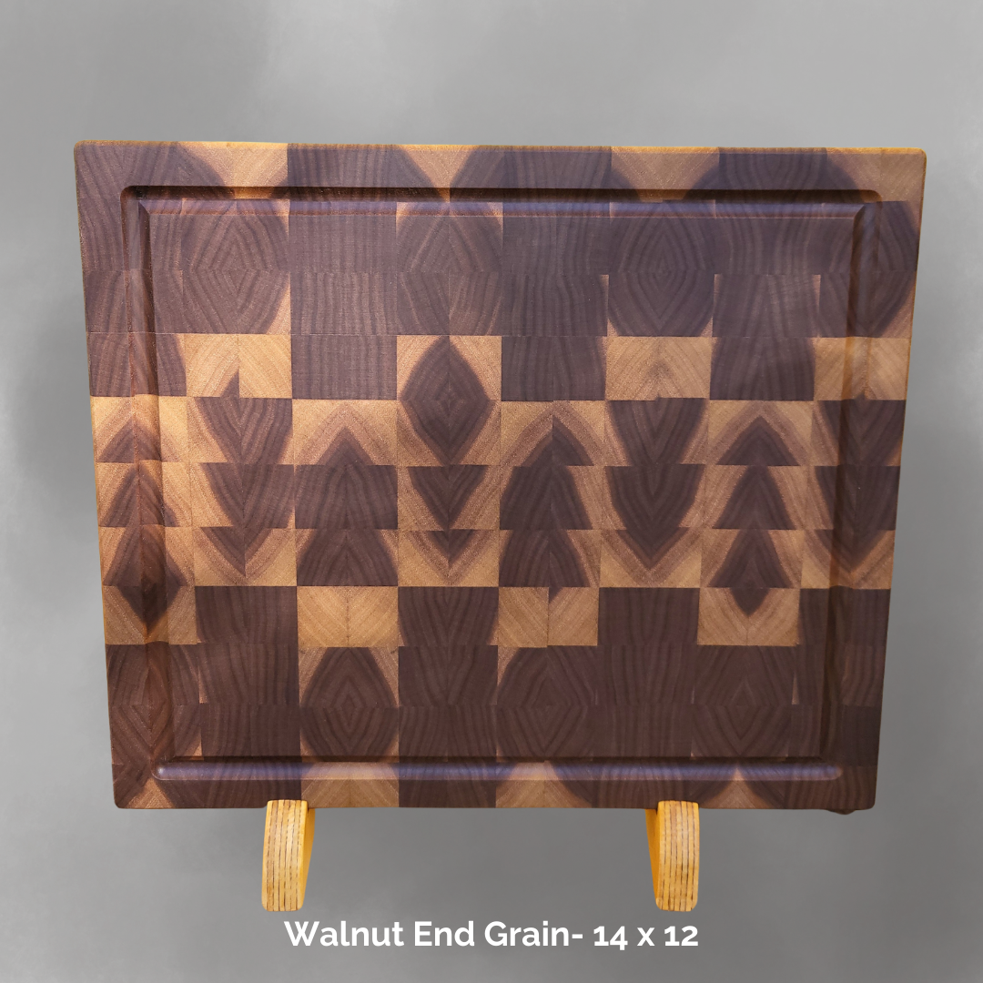 Walnut End-Grain Cutting Board