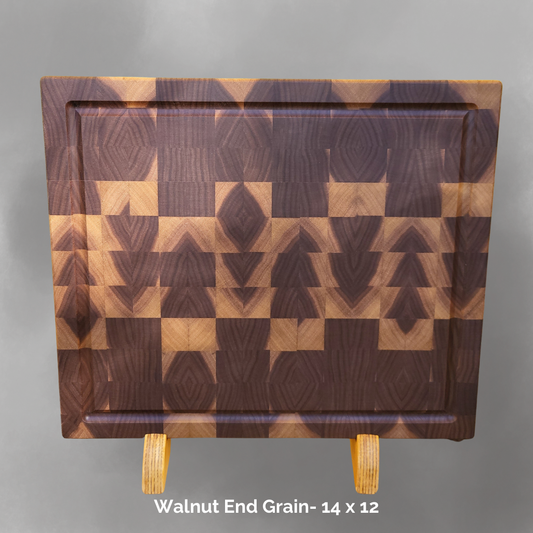 Walnut End-Grain Cutting Board