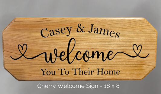 Custom Cherry Sign