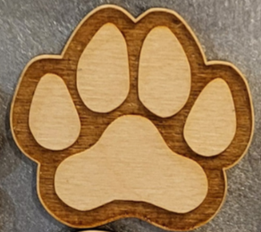 Wooden Refrigerator Magnets - Pets