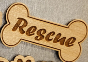 Wooden Refrigerator Magnets - Pets