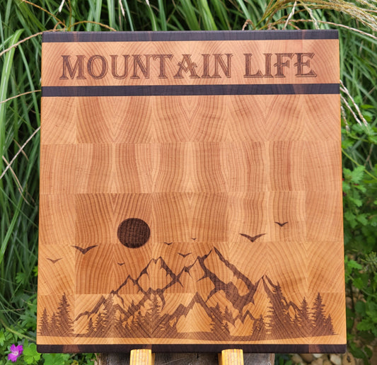 Mountain Life - Cutting Board