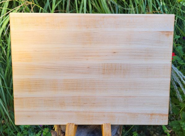 Personalized Maple Edge-Grain Cutting Board