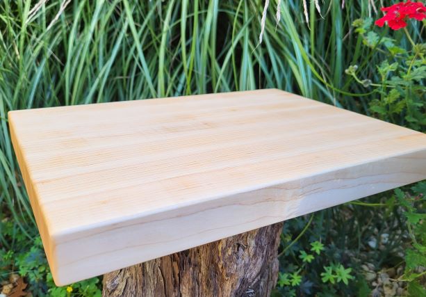 Personalized Maple Edge-Grain Cutting Board