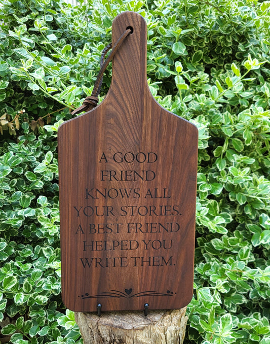 Personalized Walnut Charcuterie Board