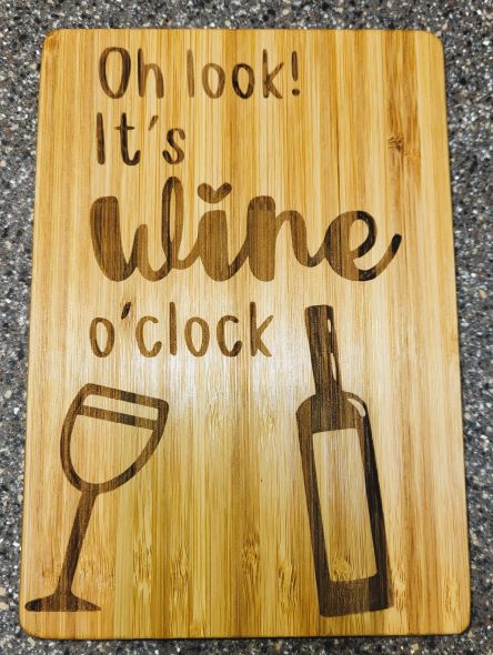 Personalized Bamboo Cutting & Cheese Boards