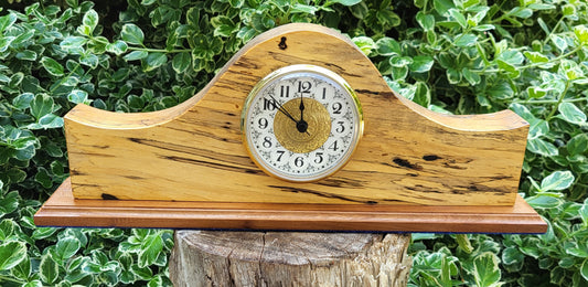 Clock - Spalted Maple