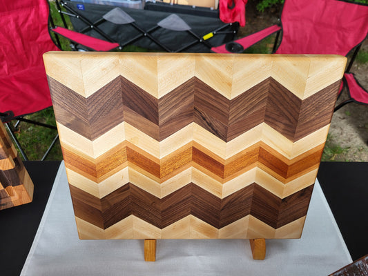 3D Cutting Board, Edge Grain