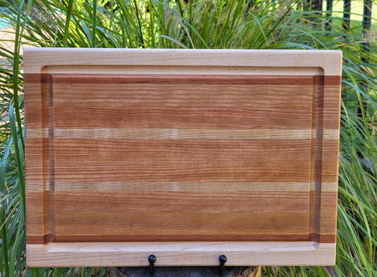 Cherry Edge Grain Cutting Board