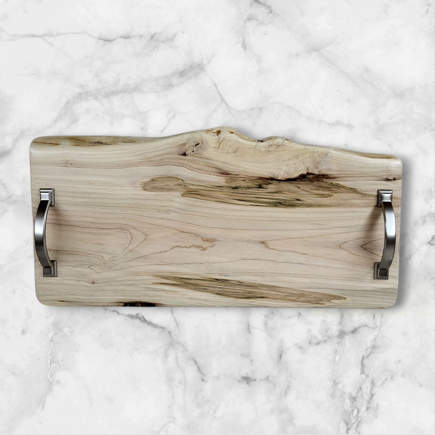 Ambrosia Maple Live Edge - Serving Tray - Serving Board - Cheese Board