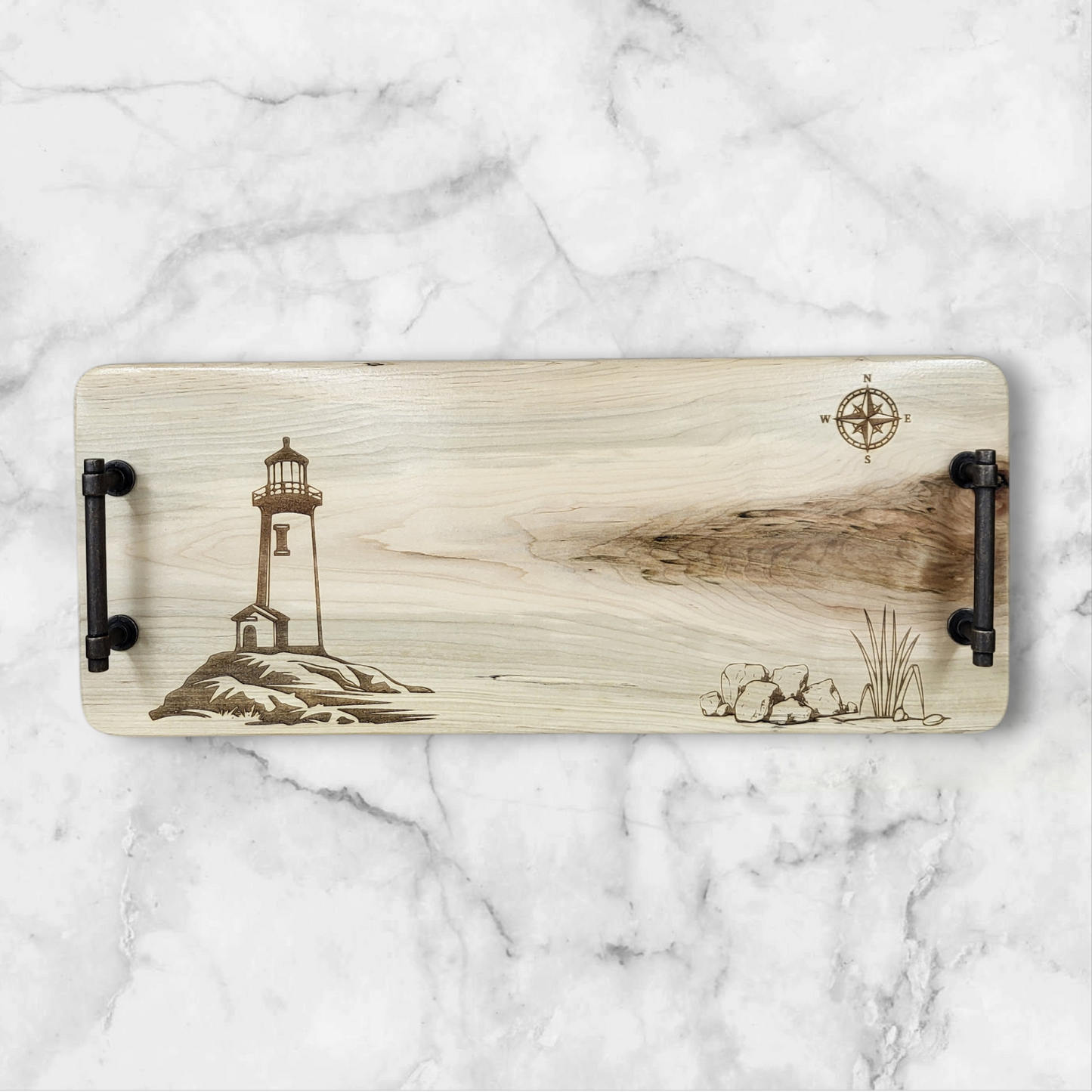 Lighthouse - Serving Tray, Charcuterie Board, Cheese Board