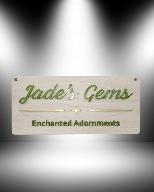 Personalized Custom 3D Wall Hanging - Decorative Sign - Gift