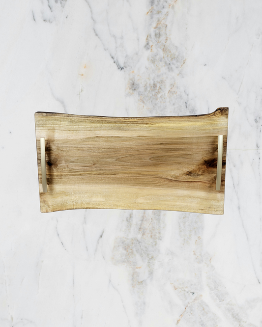 Maple Live Edge - Serving Tray - Charcuterie Board