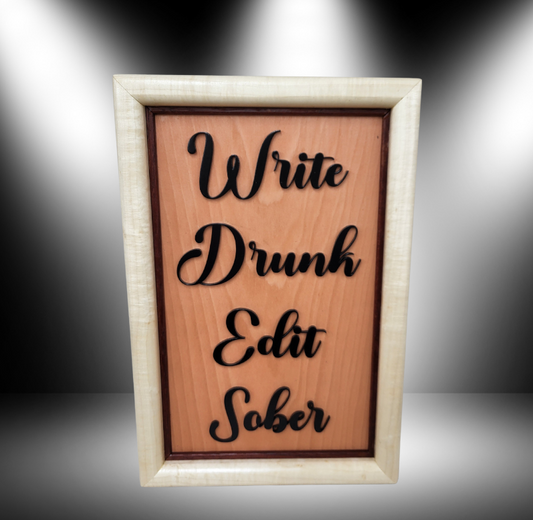 Edit Sober - Wall Hanging - Home Decor